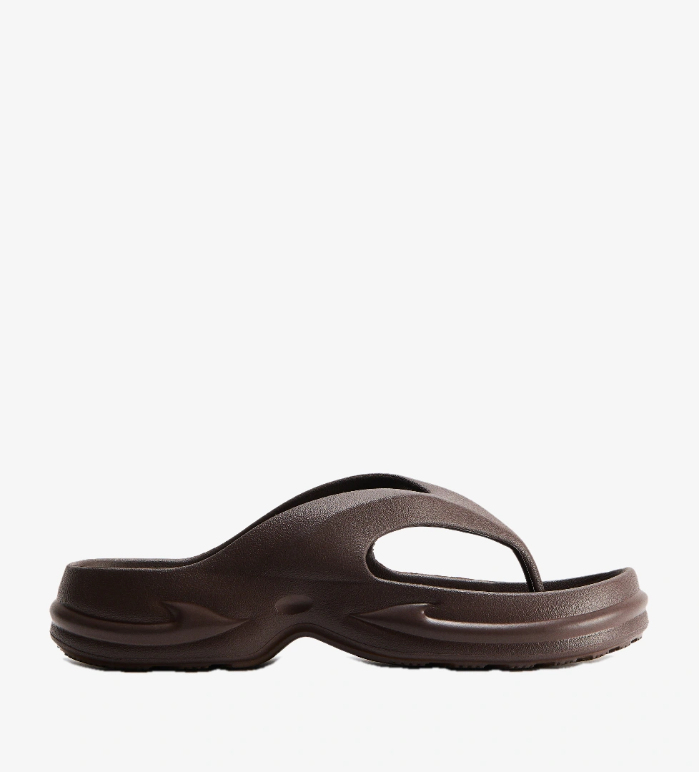 H&m Koyu Kahverengi H&m Kalin Tabanli