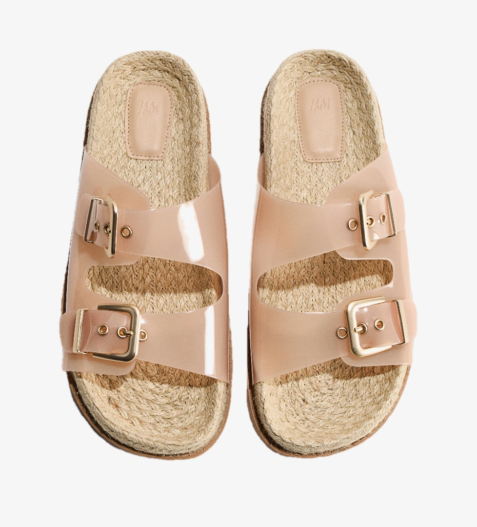 H&m Toz Pembe H&m Espadril