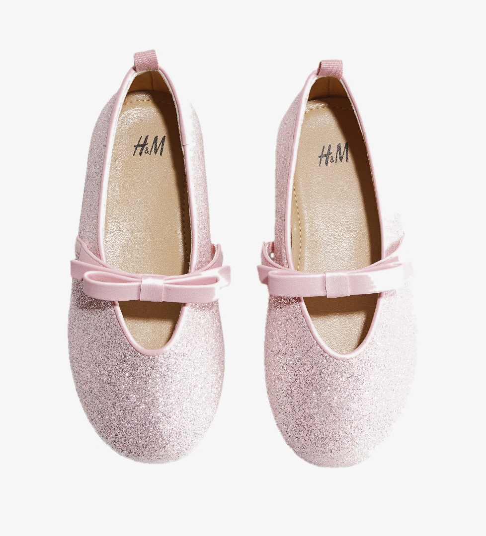 H&m Açık Pembe Simli H&m