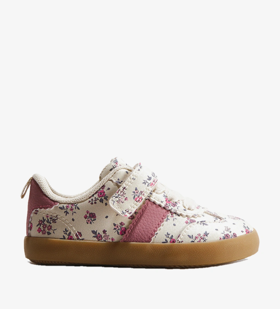H&m Beyaz Çiçekli H&m Barefoot
