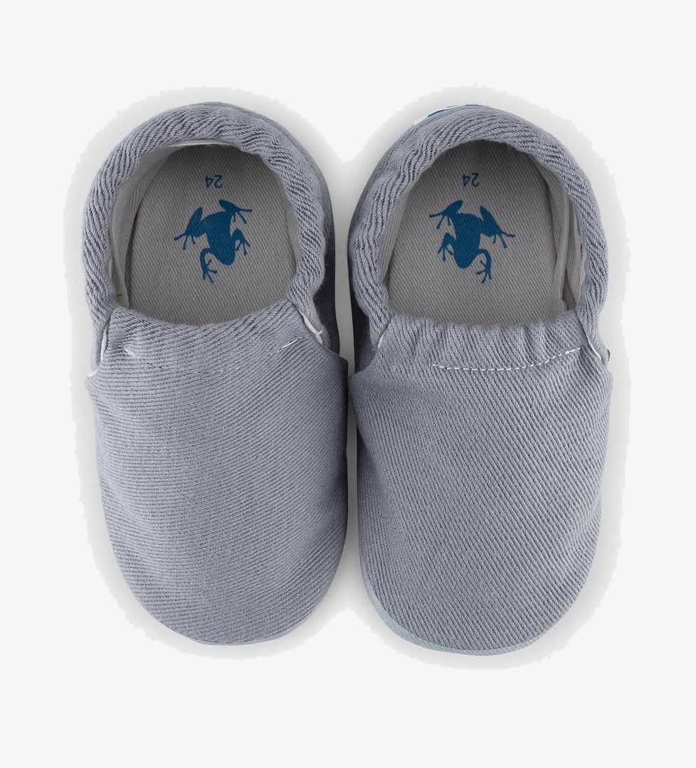 Hopfrög Recycled Canvas Hyper Eco Gri Barefoot Patik (Hediye Seti) model görseli