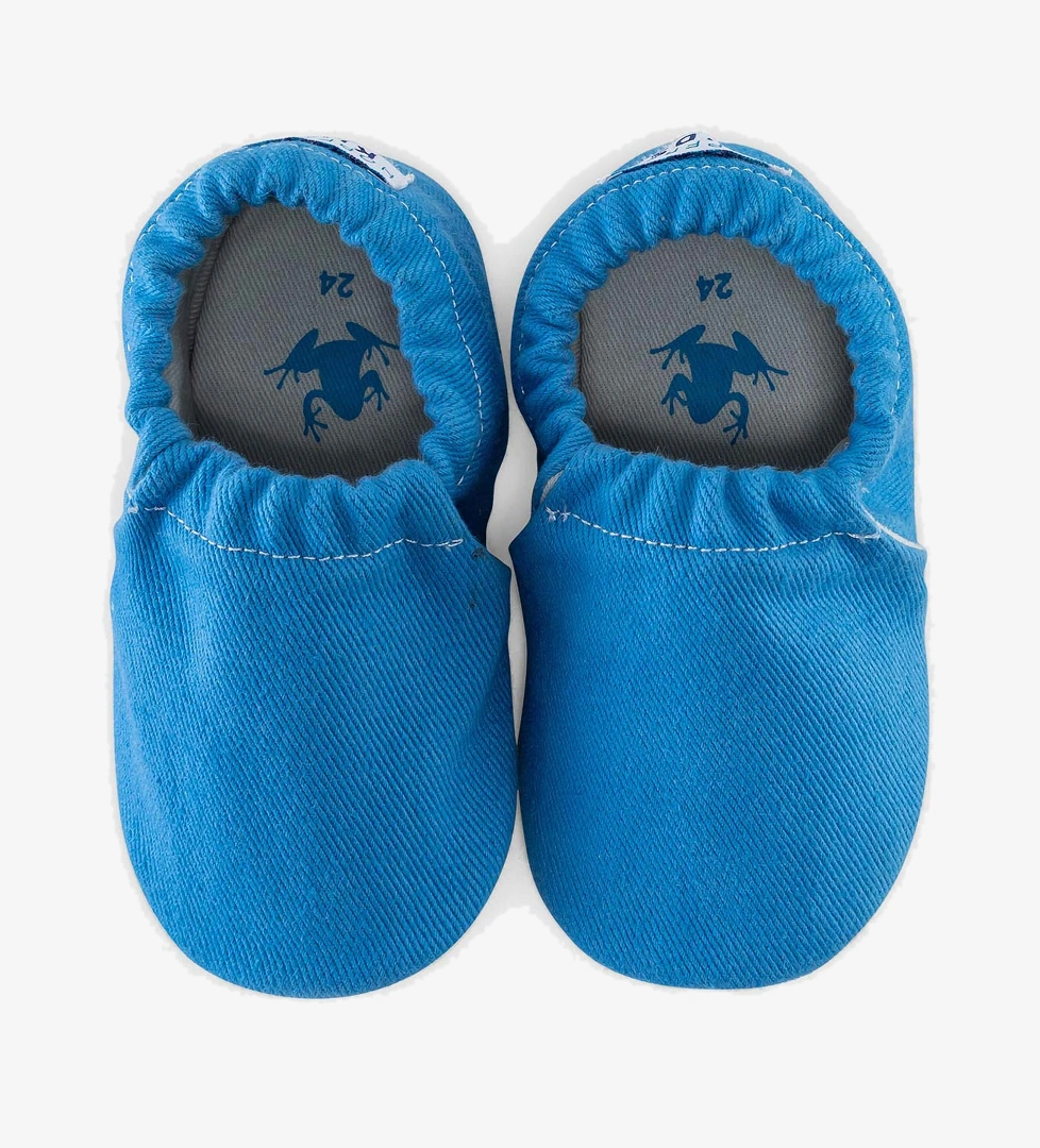 Recycled Canvas Basic Eco Mavi Barefoot Patik - Görsel 1