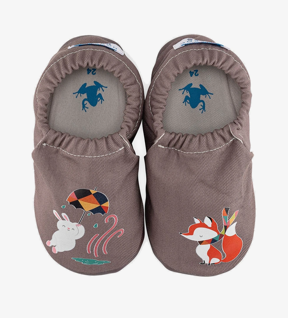 Jack Rabbit Hyper Sıcak Gri Barefoot Akıllı Patik - Görsel 1