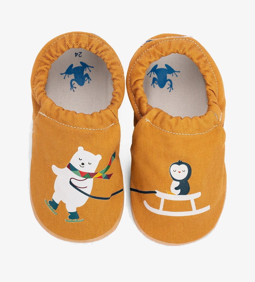 Hopfrög Buddy-Buddy Hyper Ballı Hardal Barefoot Akıllı Patik model görseli
