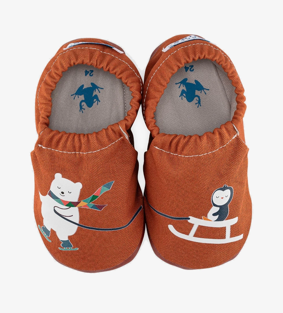 Buddy-Buddy Hyper Kızıl Toprak Kahverengi Barefoot Akıllı Patik - Görsel 1