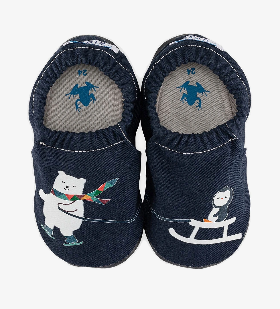 Buddy-Buddy Hyper Lacivert Barefoot Akıllı Patik - Görsel 1