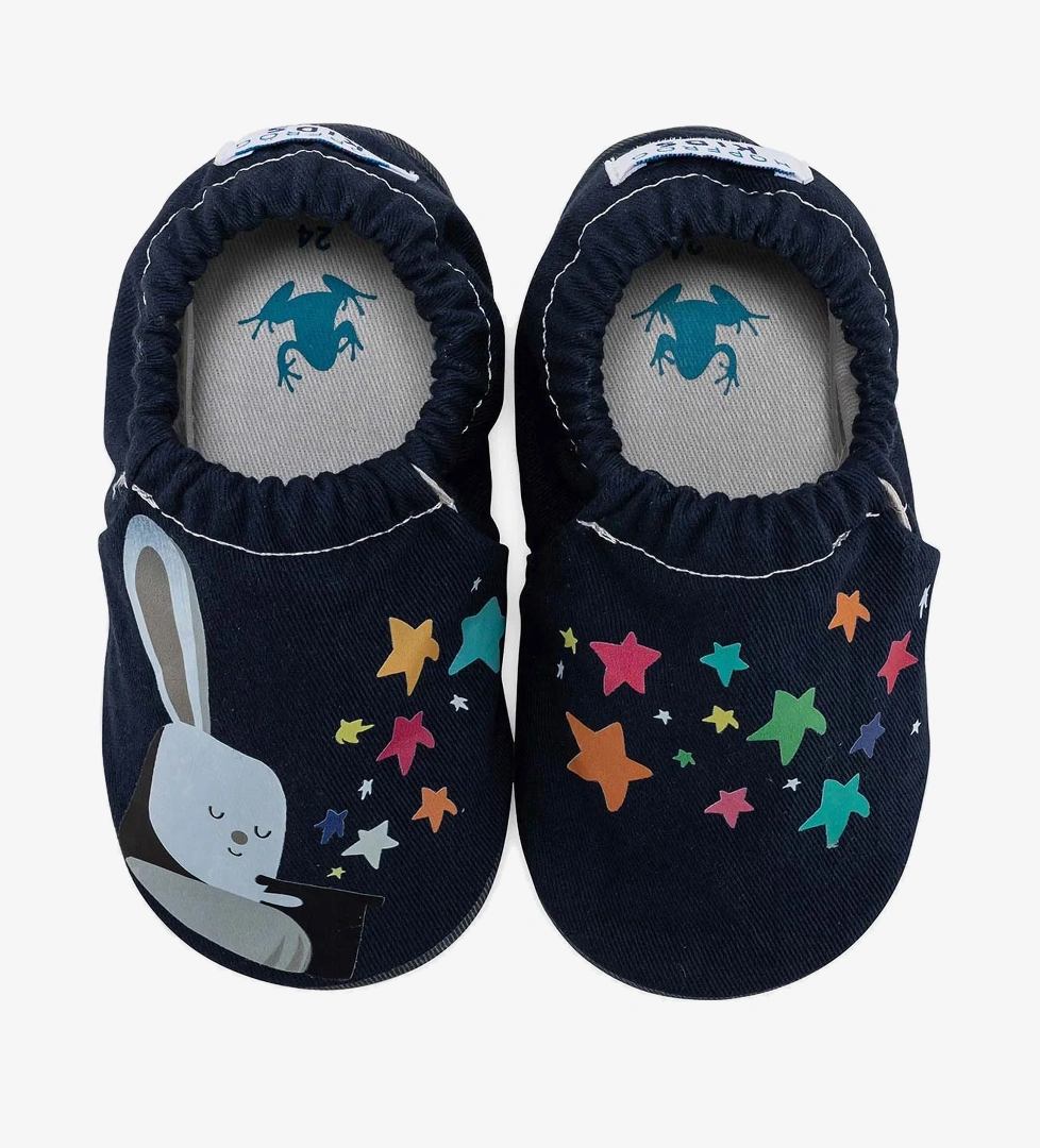 Bunny Wizard Hyper Lacivert Barefoot Akıllı Patik - Görsel 1