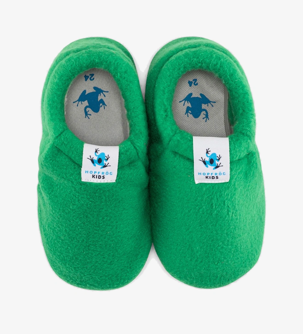Hopfrög Polar Fleece Yeşil Polar Barefoot Patik (Hediye Seti) model görseli