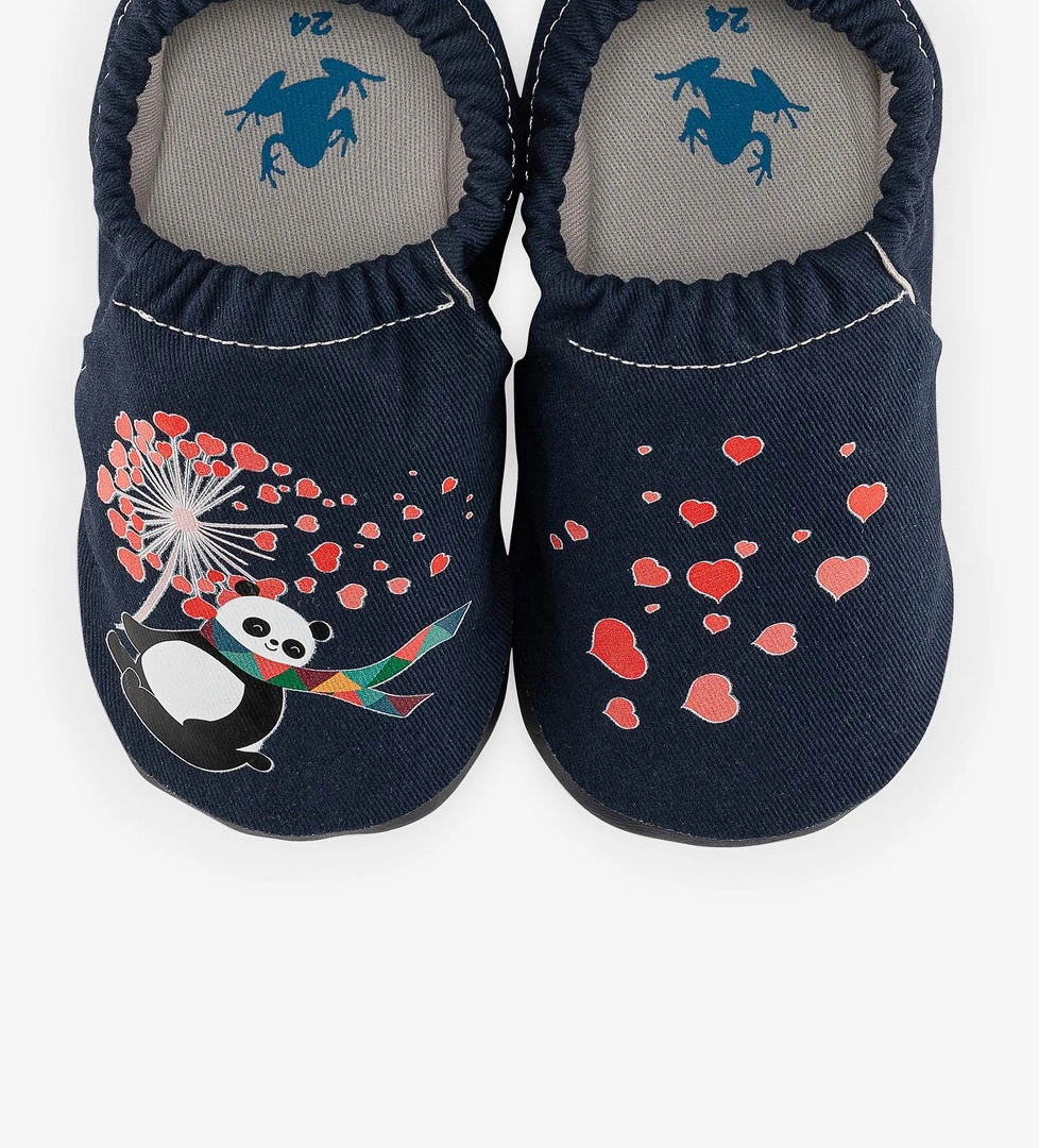 Hopfrög Flying Hearts Hyper Lacivert Barefoot Akıllı Patik model görseli