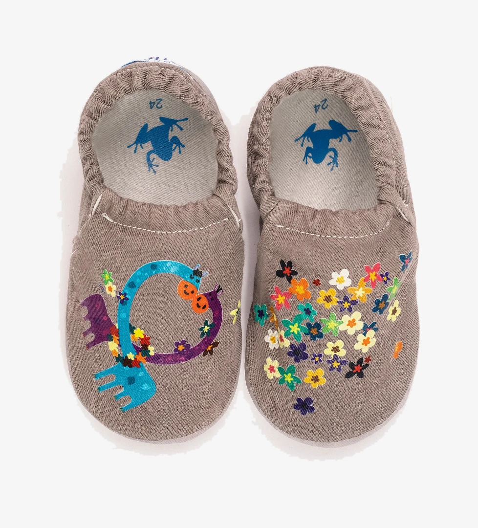 Hopfrög Lovely Hyper Sıcak Gri Barefoot Akıllı Patik model görseli