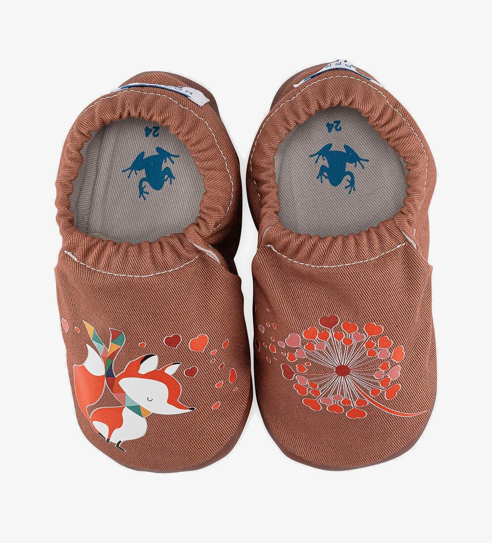 Hopfrög Dear Fox Hyper Tarçın Kahve Barefoot Akıllı Patik model görseli