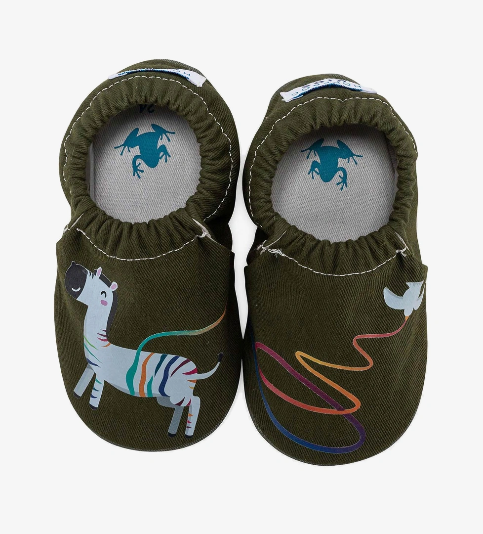 Hopfrög Tiffany Hyper Haki Barefoot Akıllı Patik model görseli