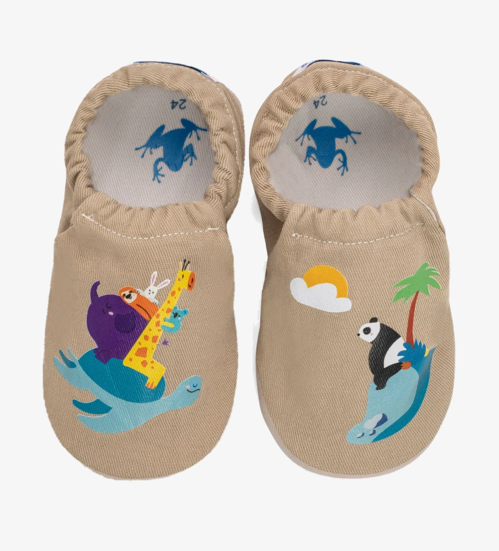 Hopfrög Adventure Hyper Fırtına Bej Barefoot Akıllı Patik model görseli