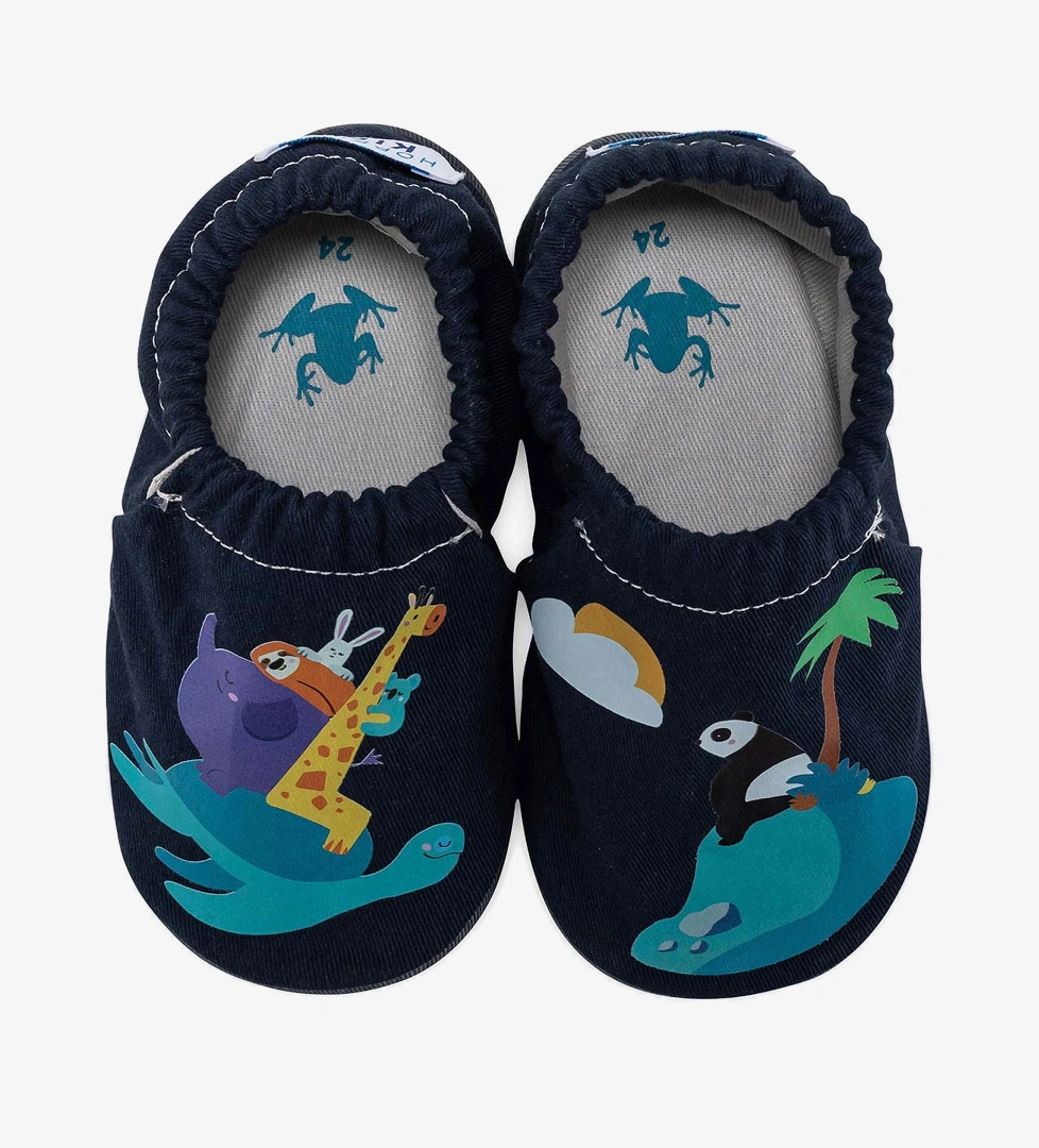 Hopfrög Adventure Hyper Lacivert Barefoot Akıllı Patik model görseli