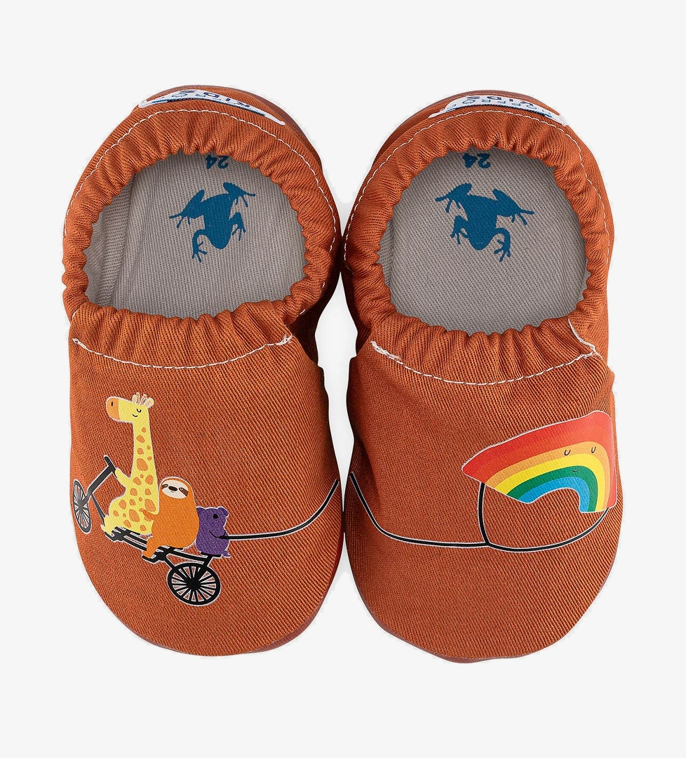 Hopfrög Kite-Bike Hyper Kızıl Toprak Kahverengi Barefoot Akıllı Patik model görseli