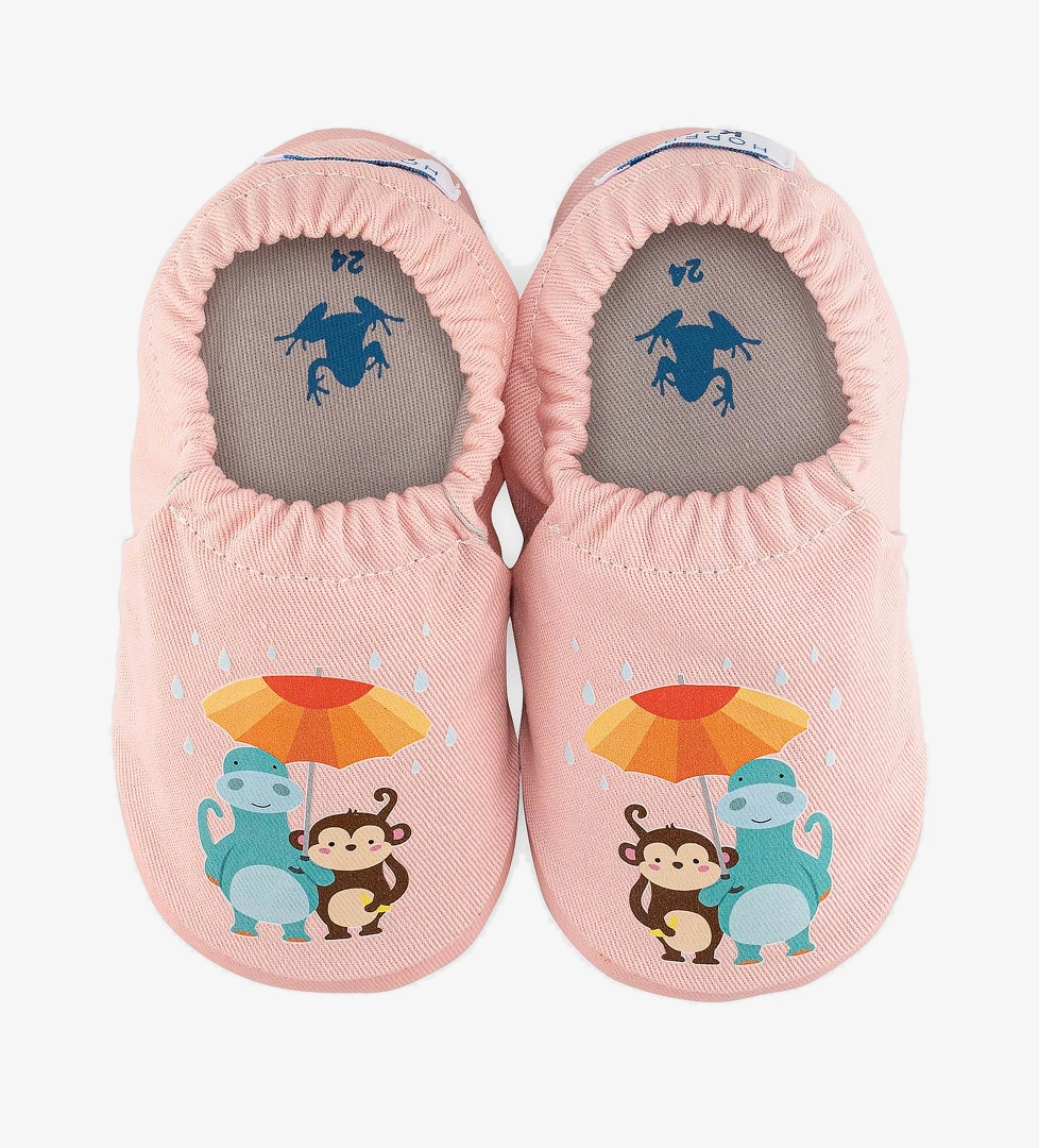 Umbrella Flower Hyper Toz Pembe Barefoot Akıllı Patik