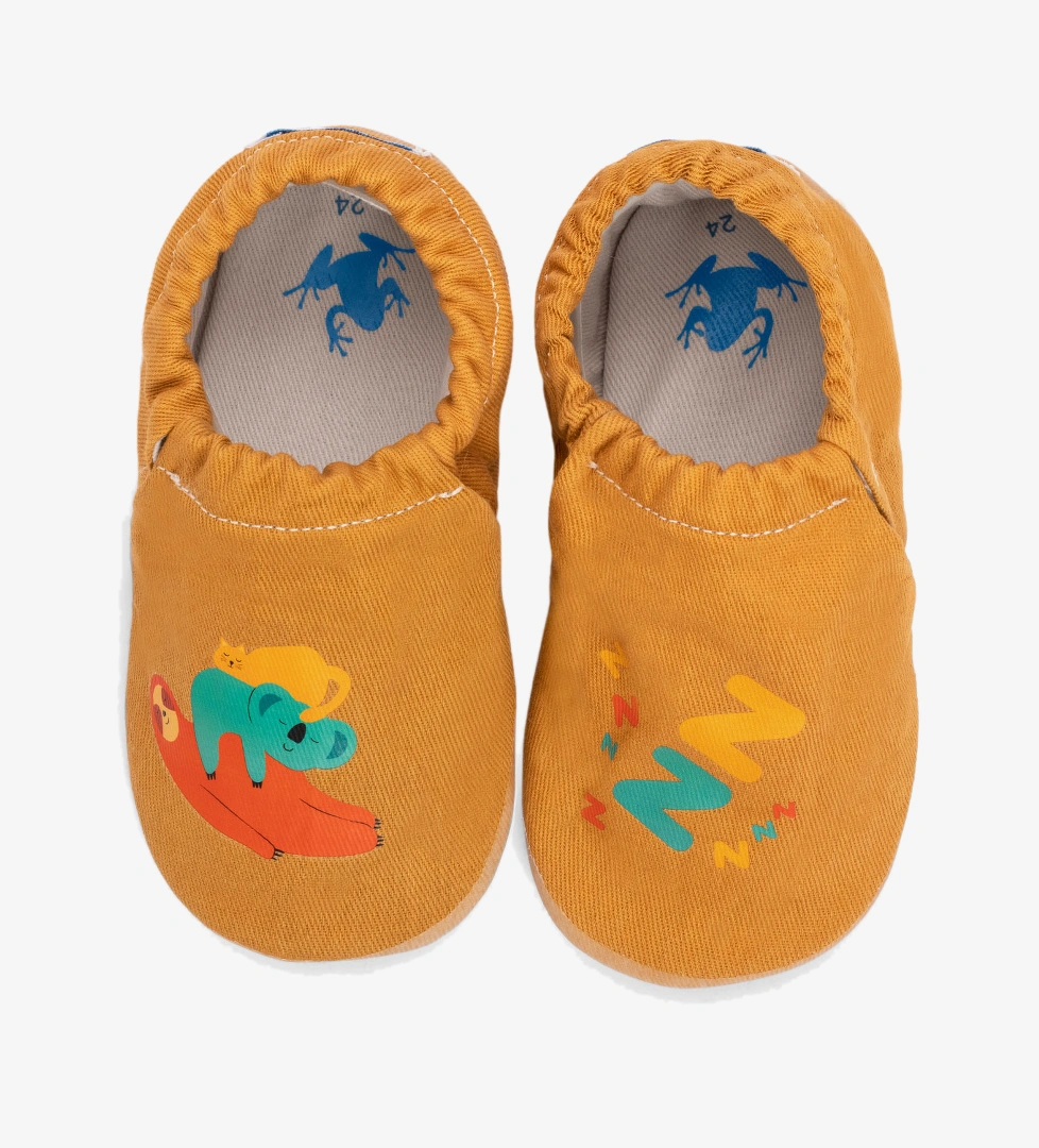 Hopfrög Slumber Hyper Ballı Hardal Barefoot Akıllı Patik model görseli