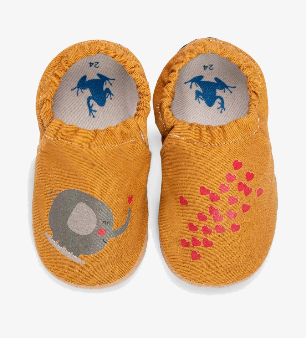 Hopfrög Cute Hose Hyper Ballı Hardal Barefoot Akıllı Patik model görseli