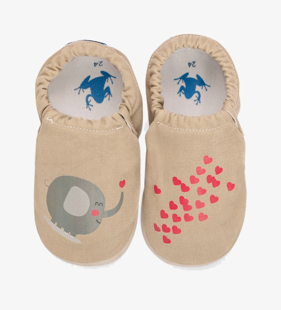 Hopfrög Cute Hose Hyper Fırtına Bej Barefoot Akıllı Patik model görseli