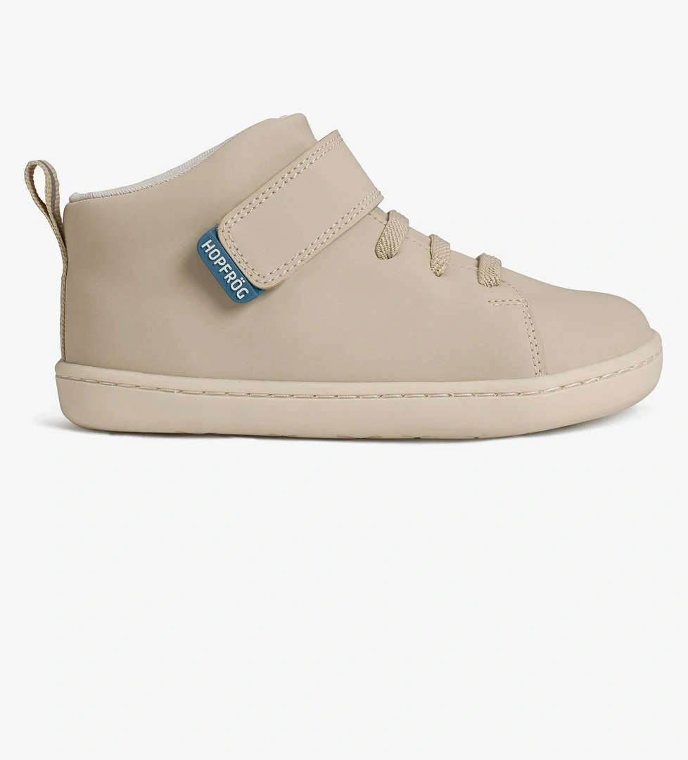 Smart Walker High Top Süper Mat Bej Barefoot Çocuk Bot - Görsel 1