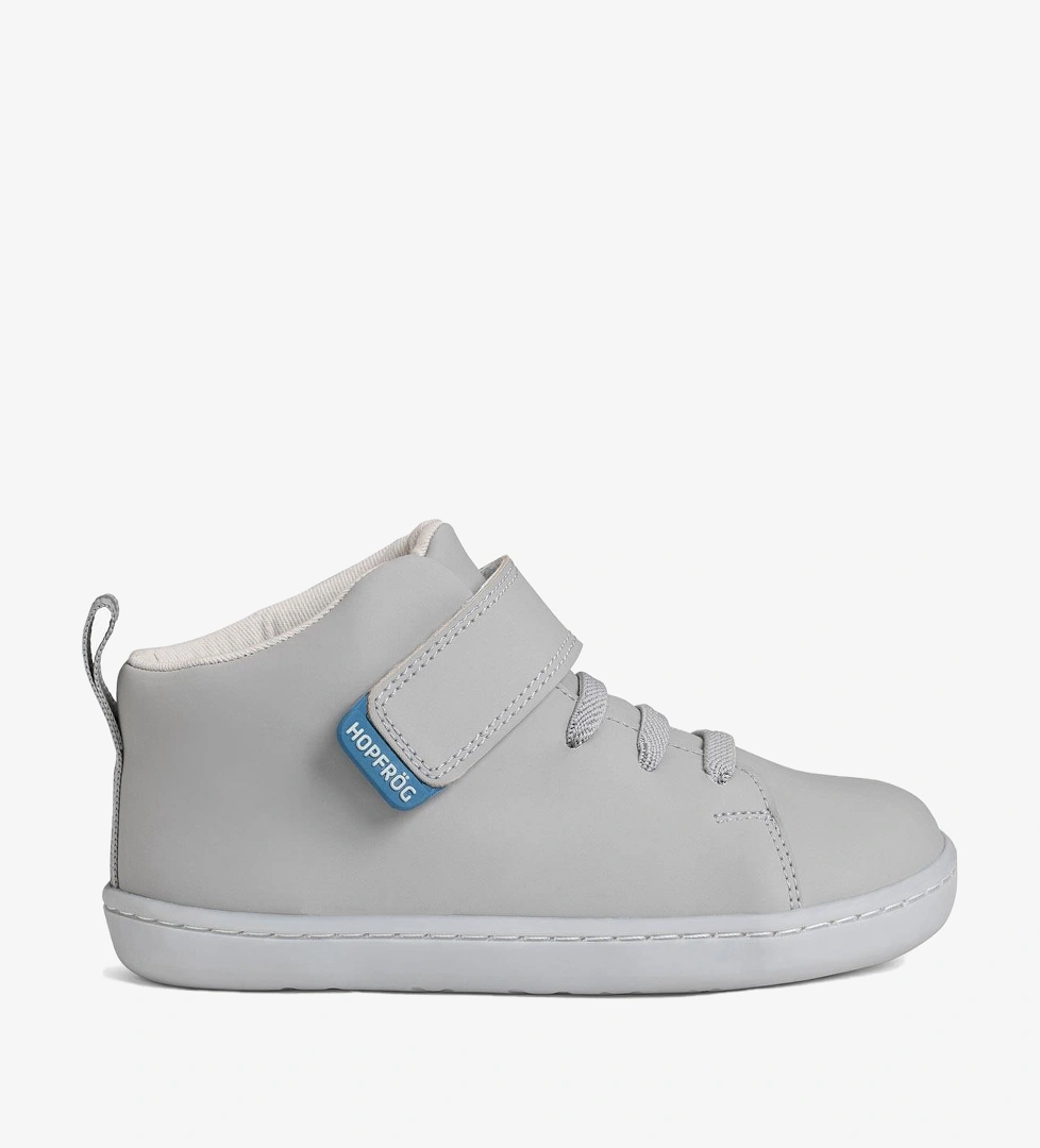 Hopfrög Smart Walker High Top Süper Mat Havalı Gri Barefoot Çocuk Bot model görseli