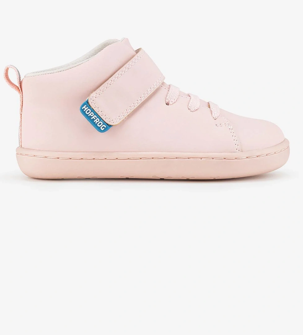 Smart Walker High Top Süper Mat Pembe Barefoot Çocuk Bot - Görsel 1