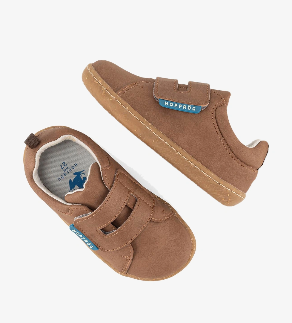 Hopfrög Smart Walker Casual Kahverengi Meşe Barefoot Çocuk Ayakkabı model görseli