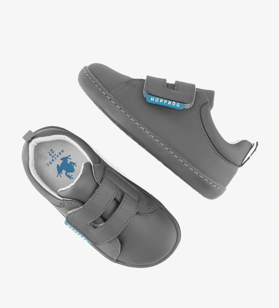 Smart Walker Casual Süper Mat Gri Barefoot Çocuk Ayakkabı - Görsel 1