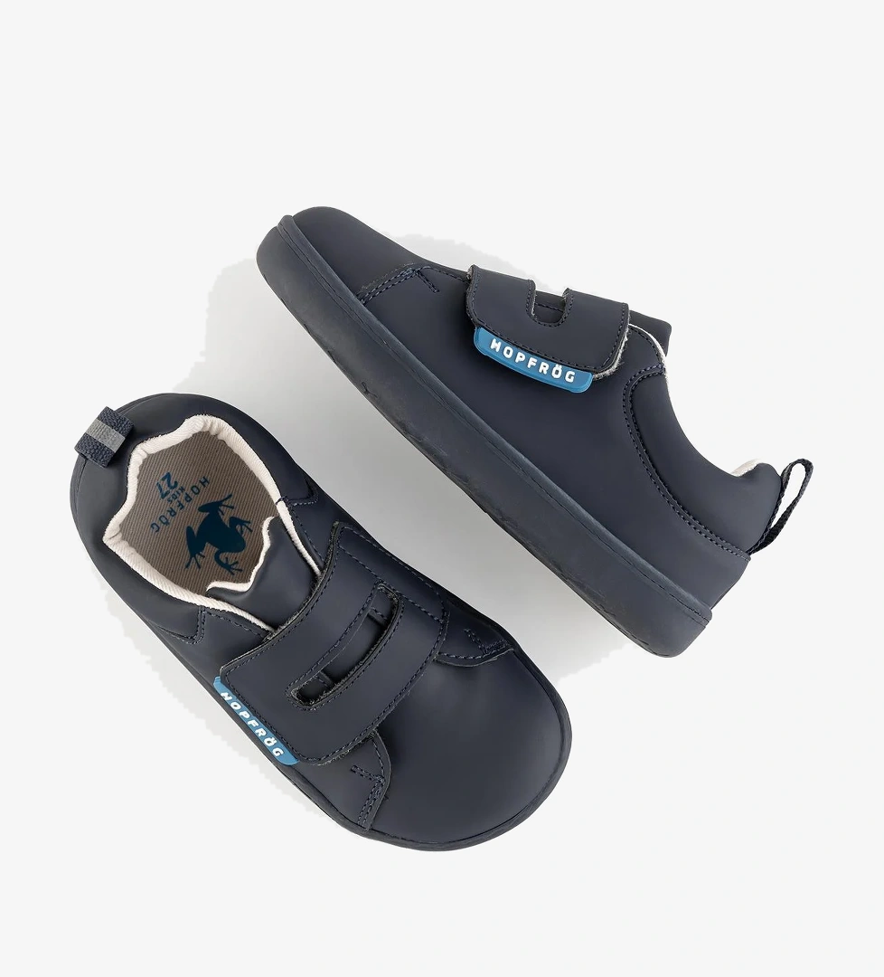 Hopfrög Smart Walker Casual Mat Lacivert Barefoot Çocuk Ayakkabı model görseli