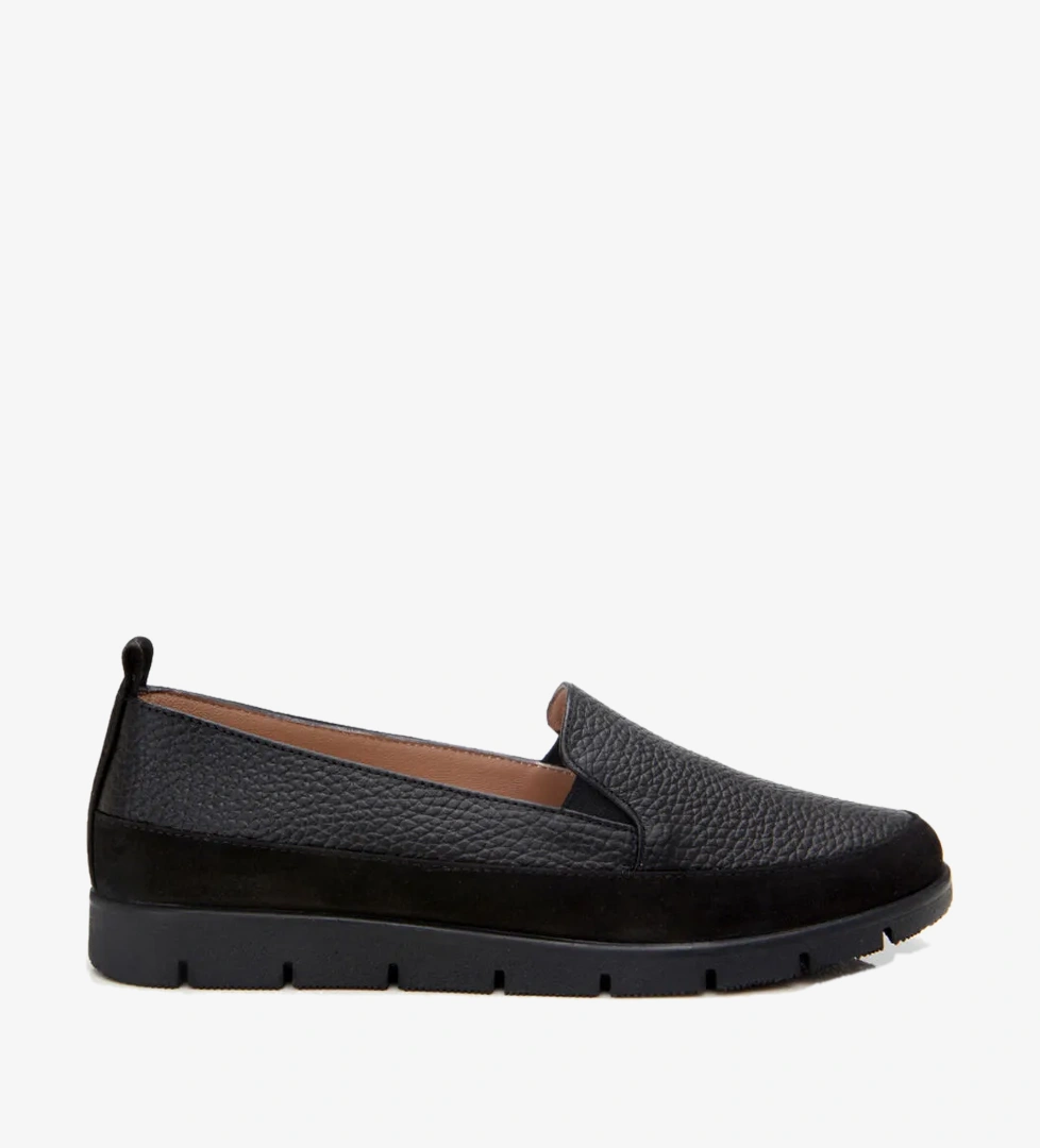 Kadın Deri Siyah Loafer