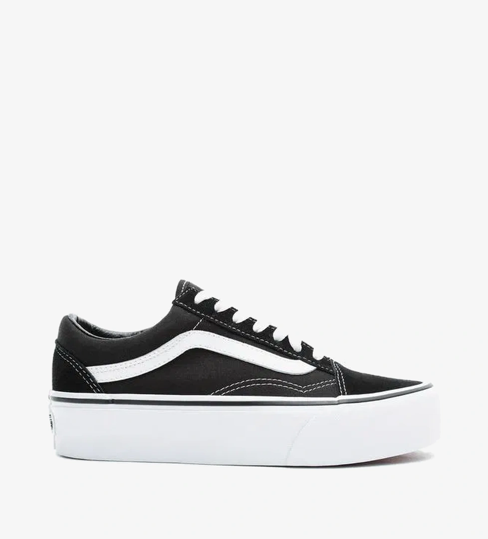 Vans Old Skool Platform Siyah Kadın Sneaker