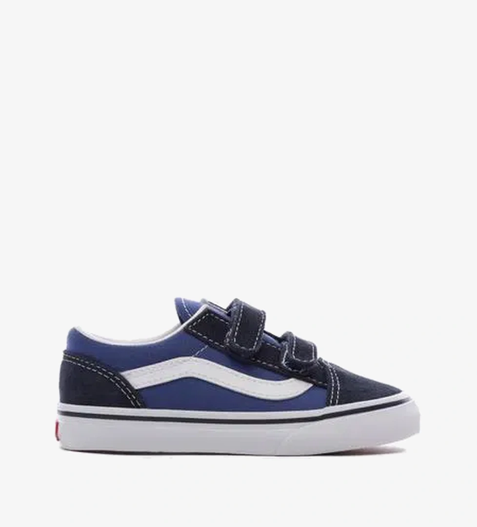 Vans Old Skool V Bebek Lacivert Spor Ayakkabı - Görsel 1
