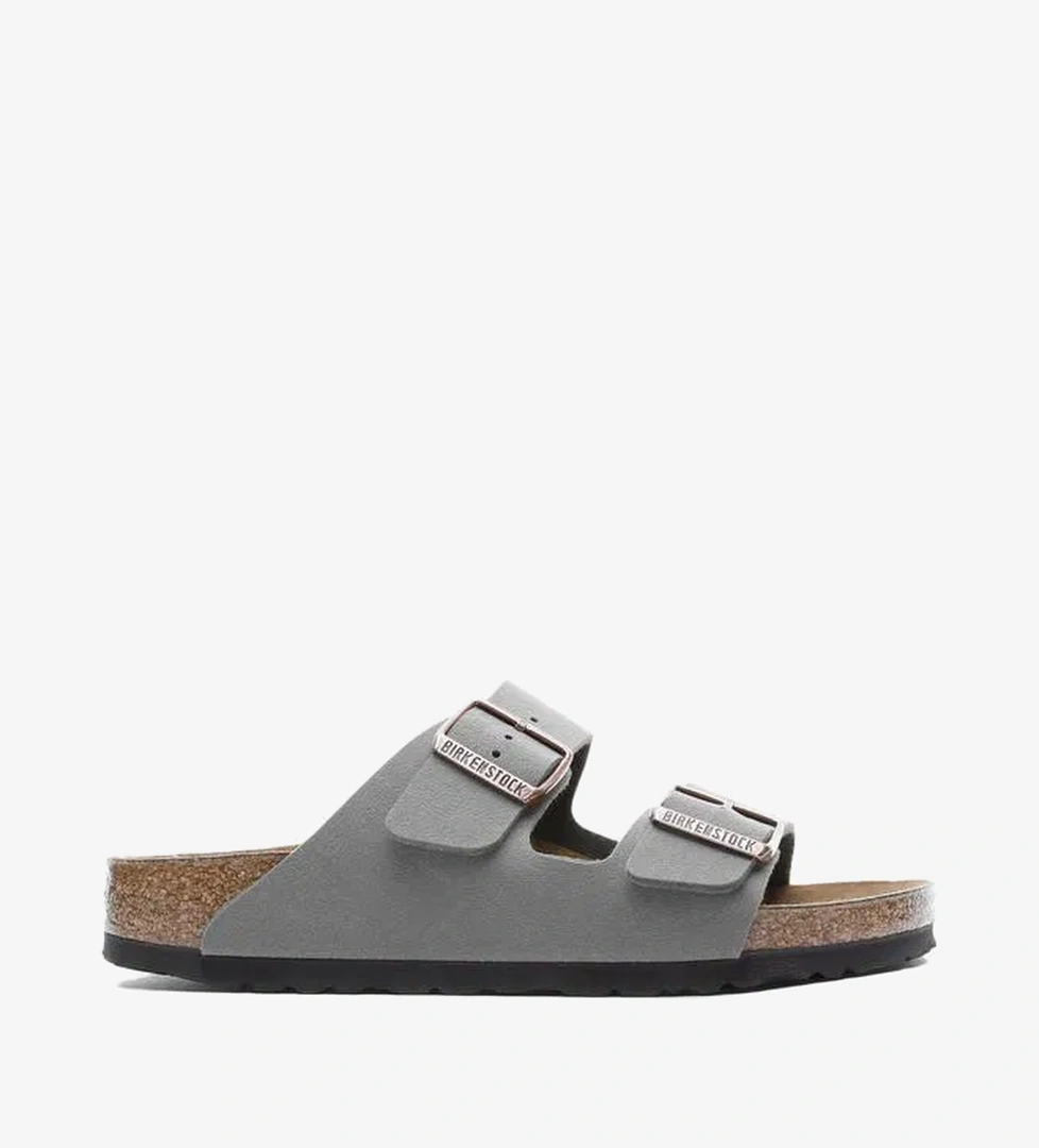 Birkenstock Arizona Bf Unisex Gri Sandalet