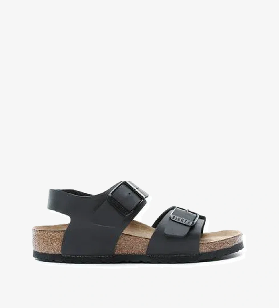Birkenstock New York BF Çocuk Siyah Sandalet