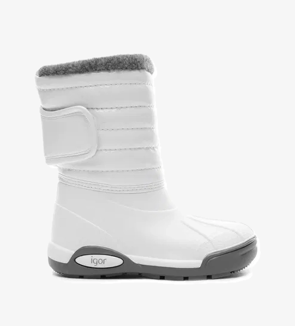 Igor Topo Ski Charol Beyaz Bebek Yağmur Botu