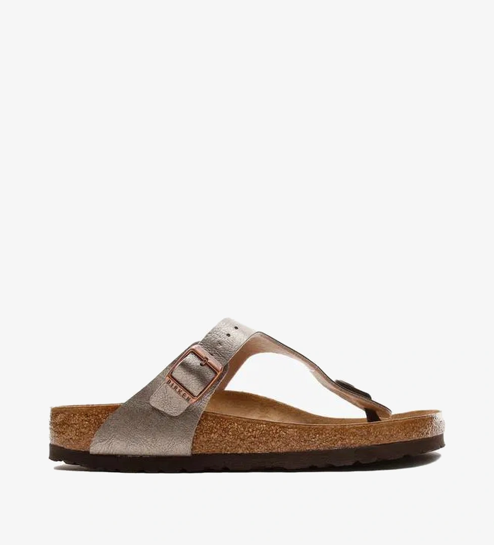 Birkenstock Gizeh Birken-Flor Graceful Kadın Bej Terlik