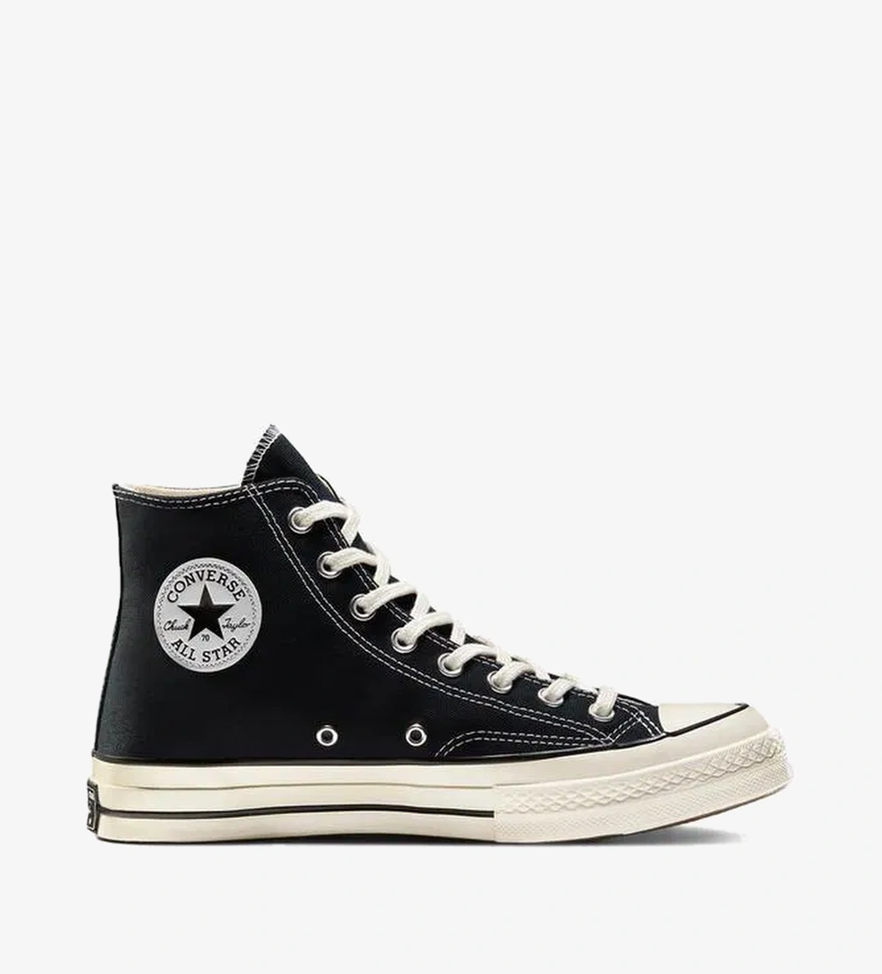 Converse Chuck 70 Hi Unisex Siyah Sneaker - Görsel 1