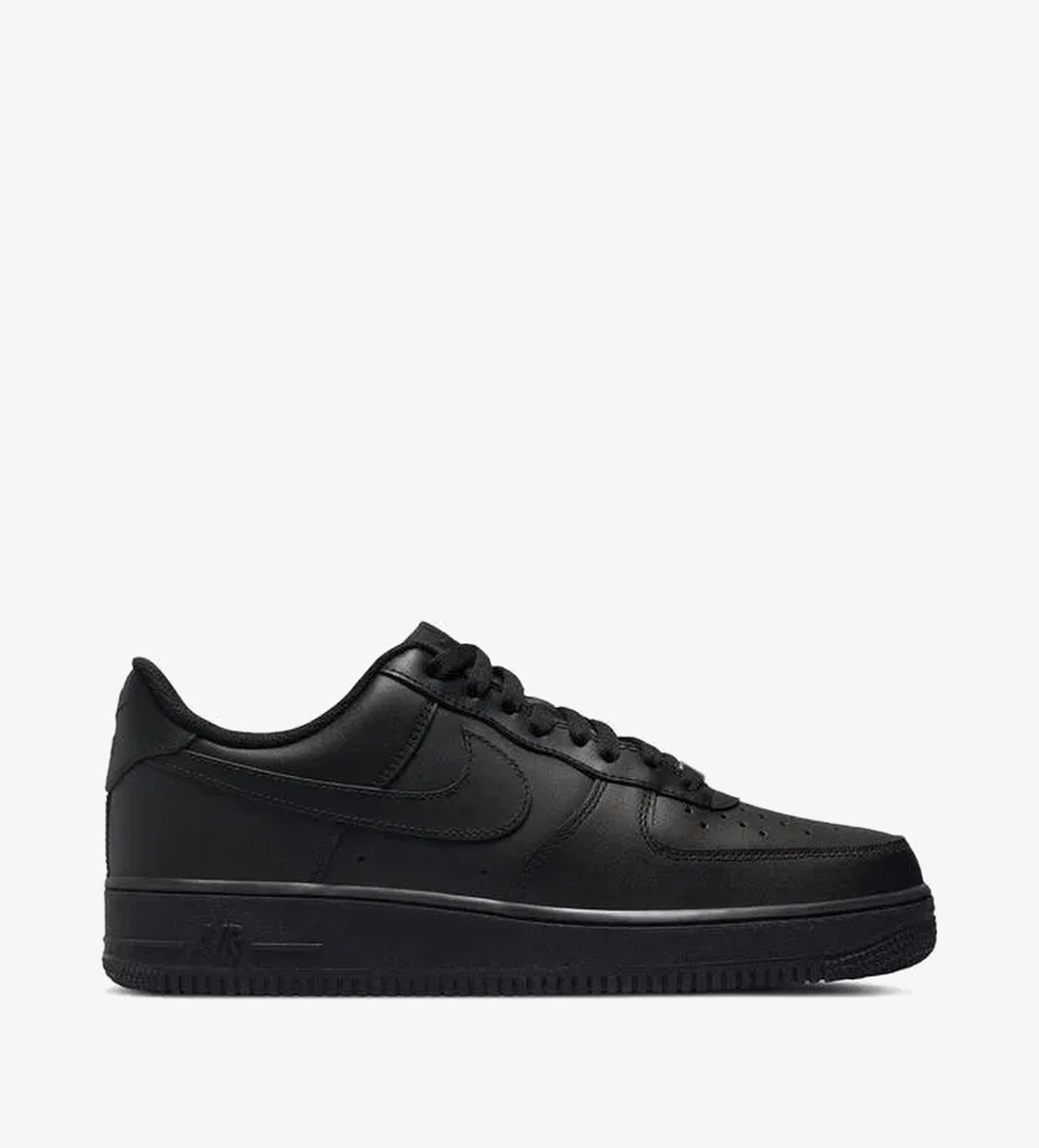 Nike Air Force 1 '07 Erkek Siyah Spor Ayakkabı