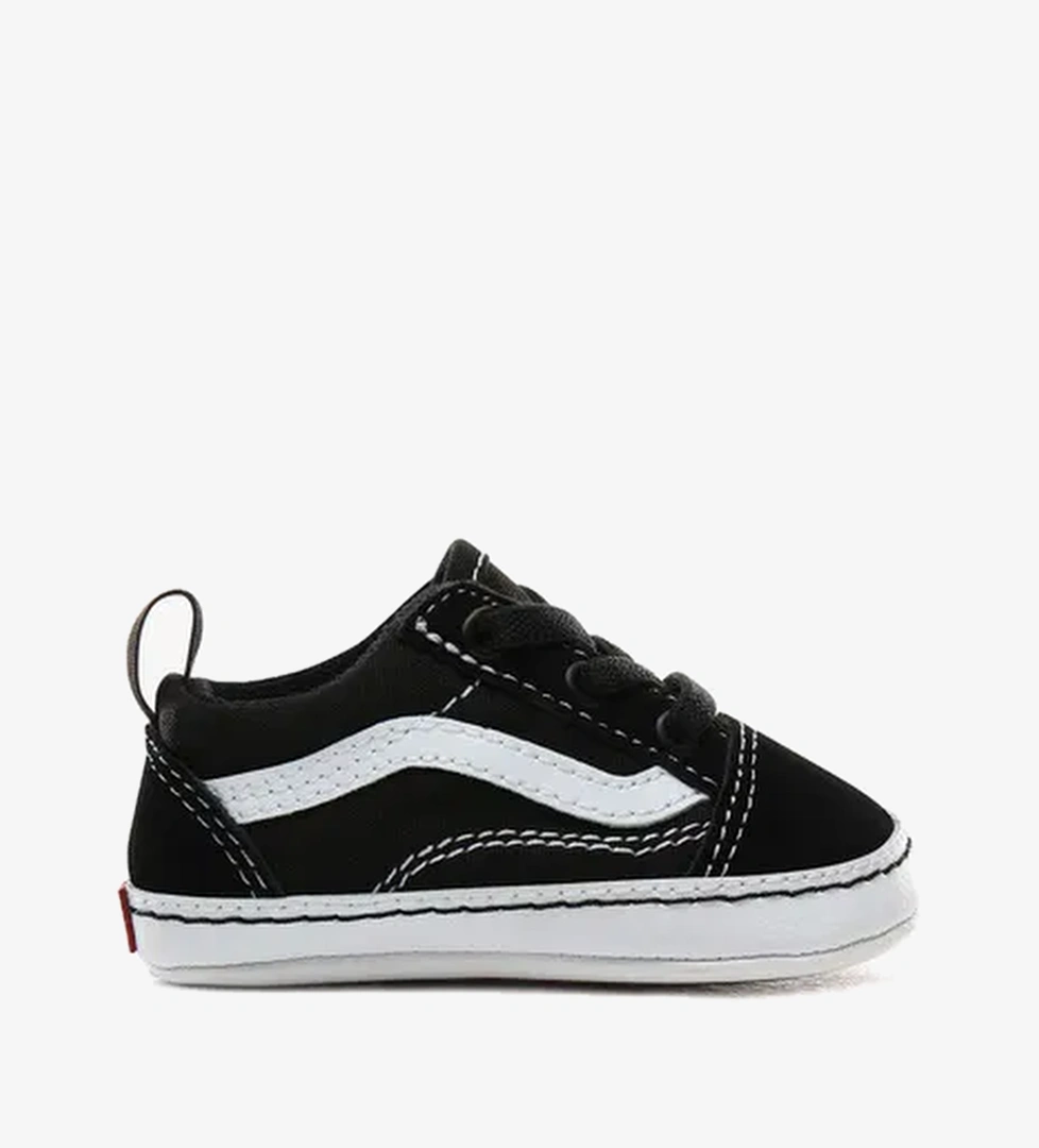 Vans Old Skool Crib Bebek Siyah Sneaker