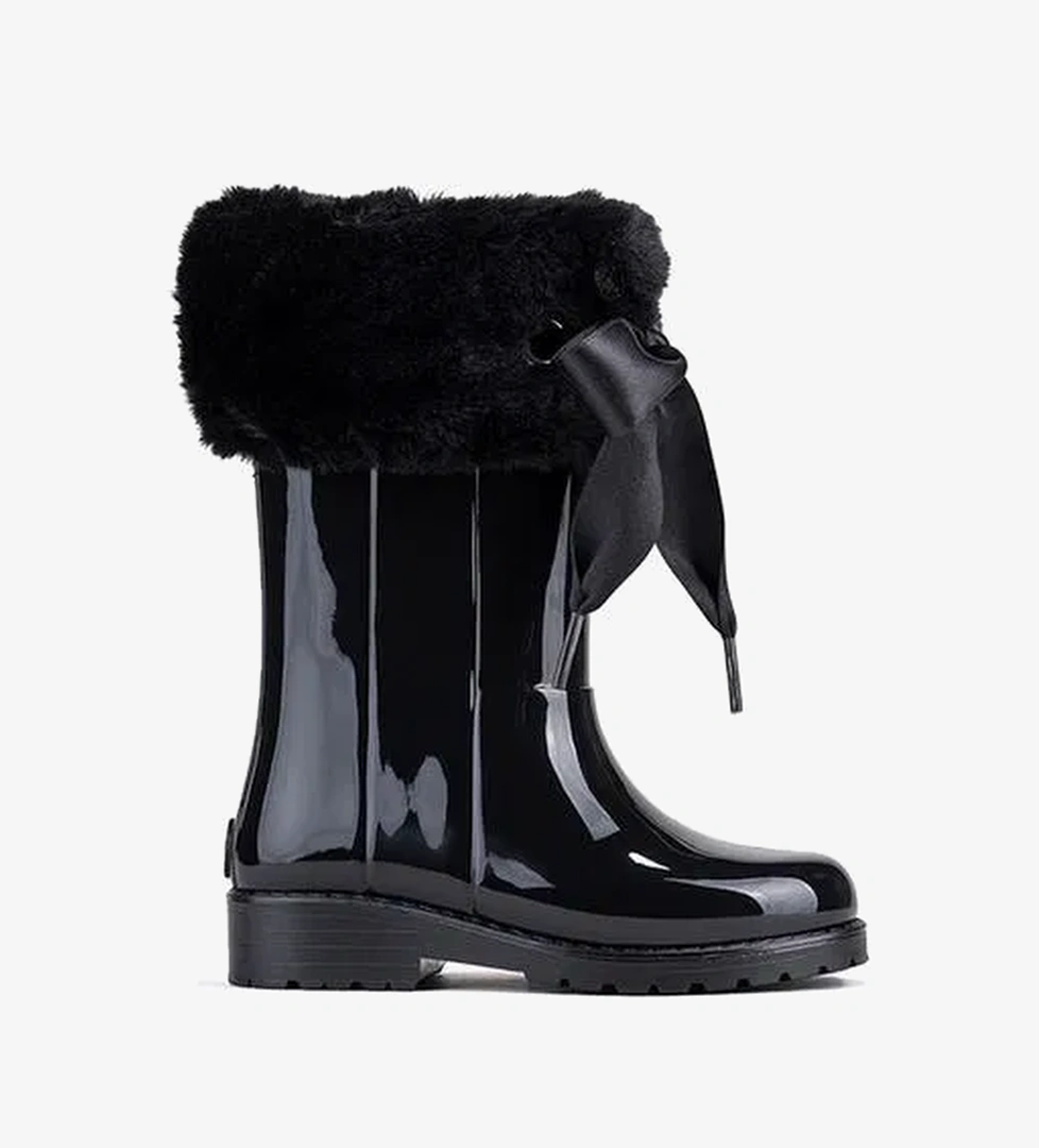 Igor Campera Charol Soft Siyah Yağmur Çizmesi