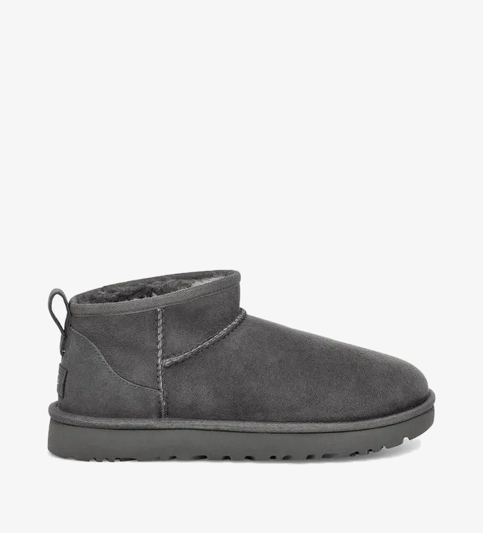 UGG Classic Ultra Mini Kadın Gri Bot - Görsel 1