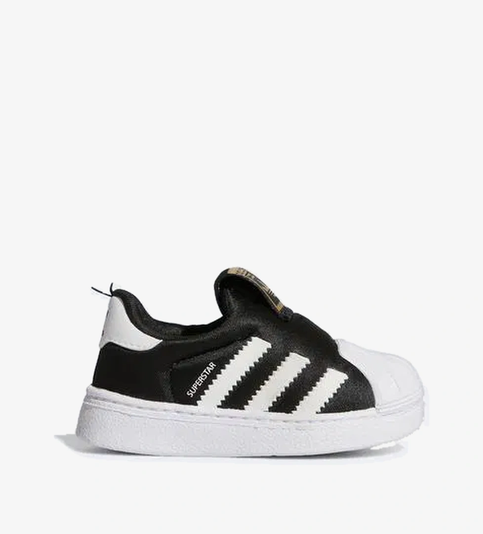 adidas Superstar 360 Bebek Siyah Spor Ayakkabı