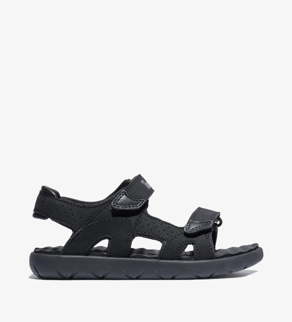 Timberland Perkins Low Arkadan Bantlı Çocuk Siyah Sandalet