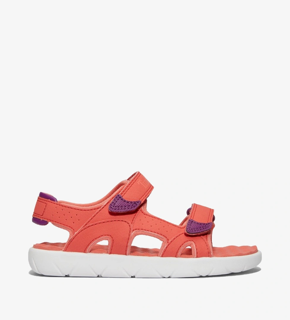 Timberland Perkins Row Backstrap Çocuk Kırmızı Sandalet