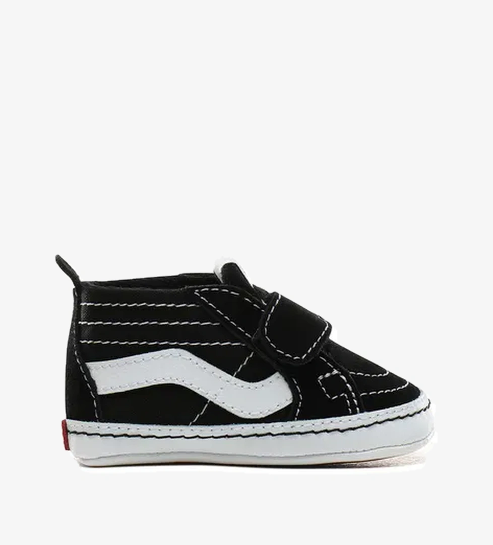 Vans Sk-8 Hi-Crib Bebek Siyah Spor Ayakkabı - Görsel 1