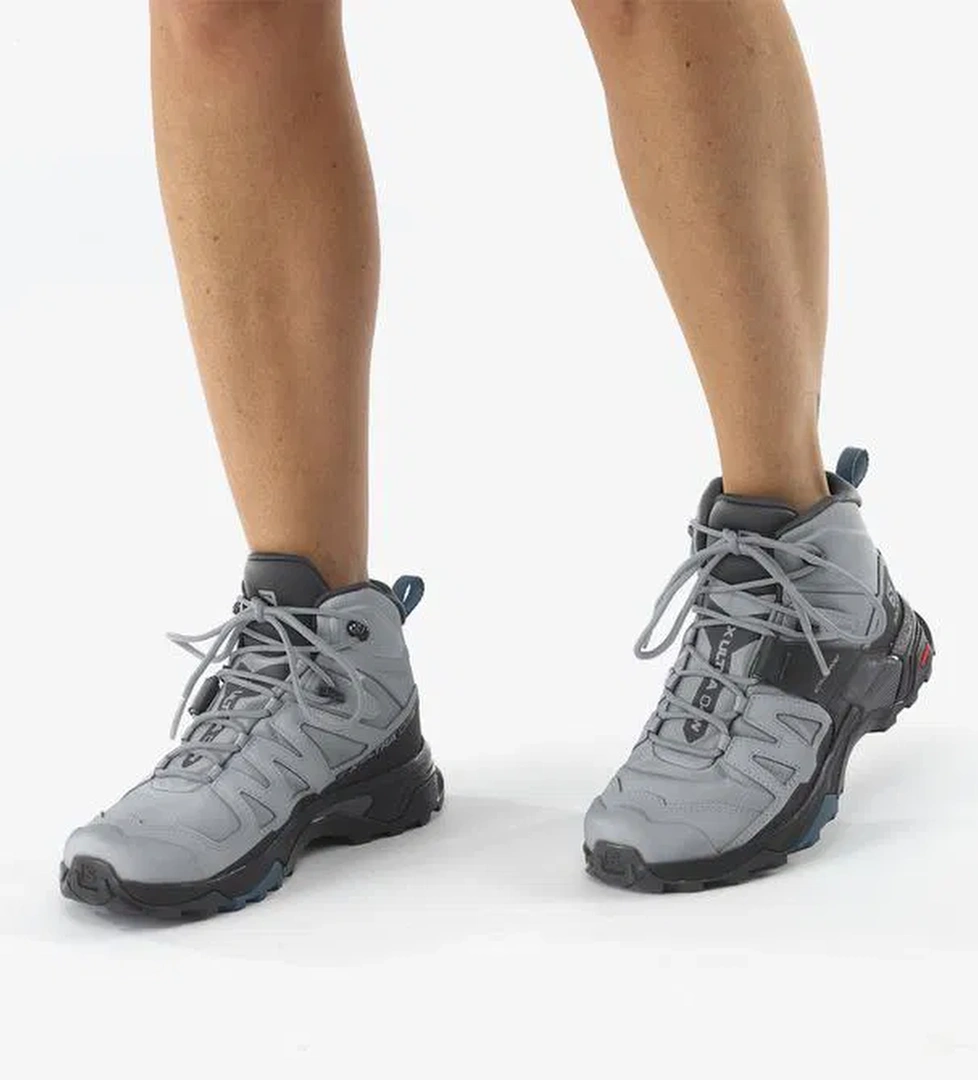 Salomon Salomon Quarry Black Legion Blue X Ultra 4 Mid Gtx Kadın Gri Bot | House of SuperStep Quarry Black Legion Blue - 1. görsel