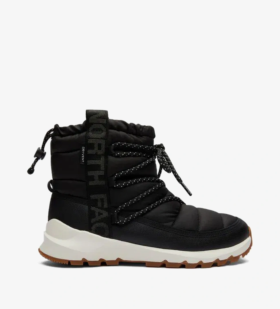 The North Face Thermoball Su Geçirmez Lace Up Kadın Siyah Bot