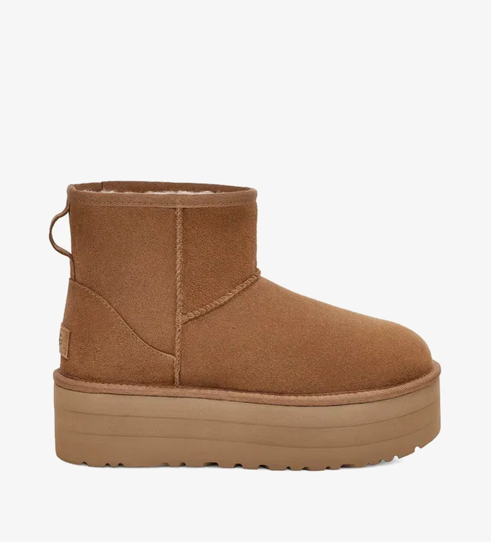 UGG Classic Mini Platform Kadın Kahverengi Bot