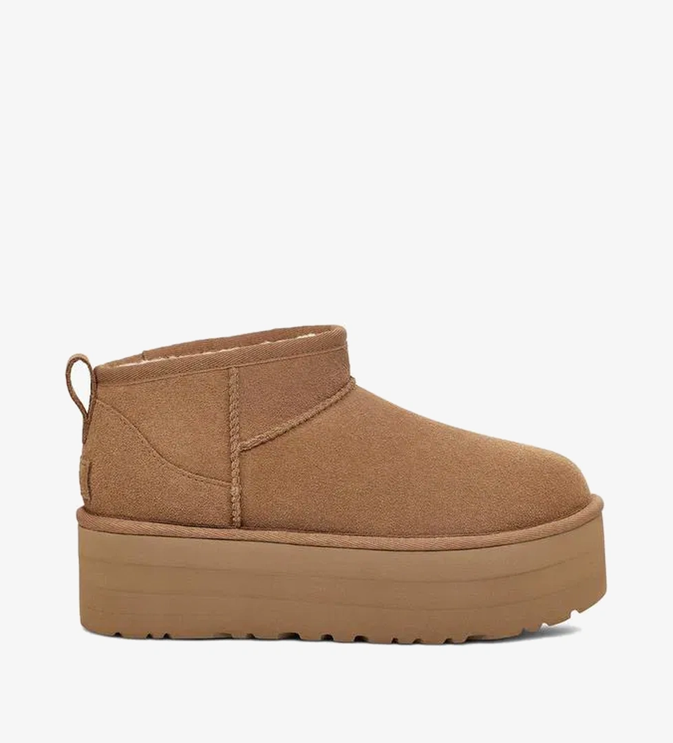 UGG Classic Ultra Mini Platform Kadın Kahverengi Bot - Görsel 1