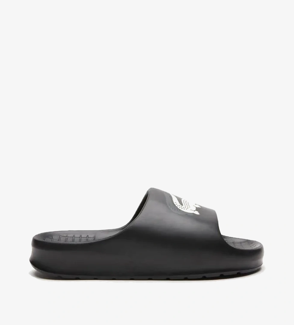 Lacoste Croco Erkek Siyah Terlik
